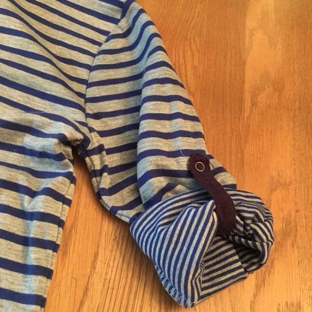 Boys striped Henley - Picture 6 of 8